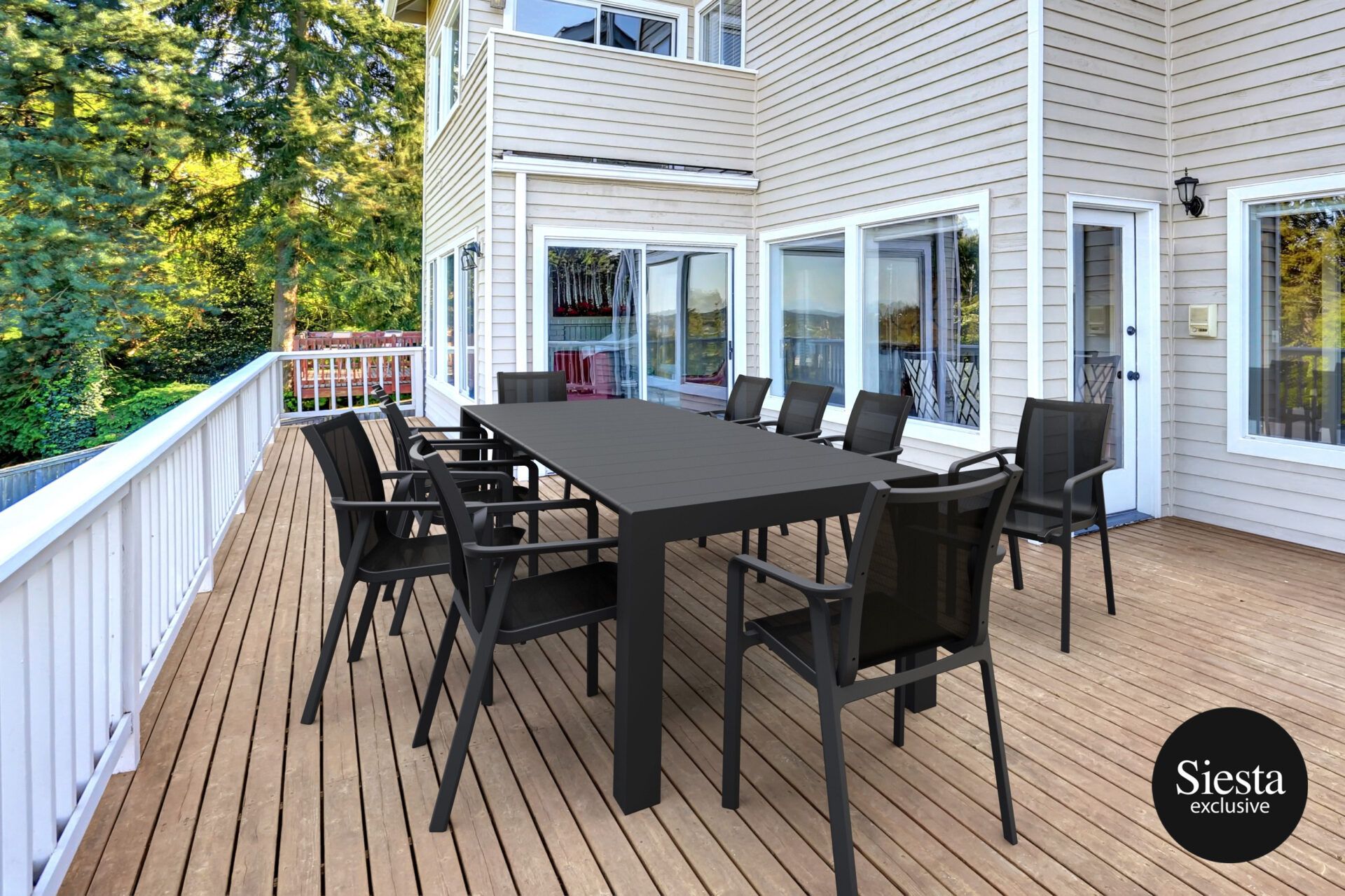 11 piece outdoor setting