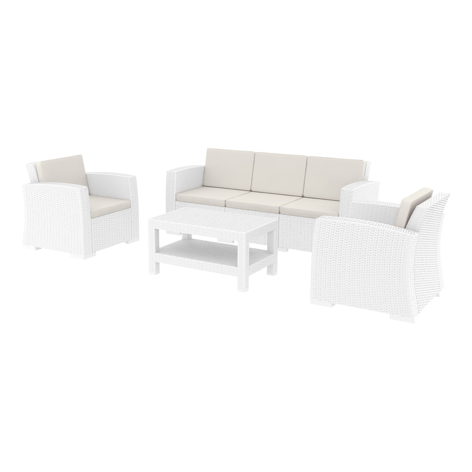 Monaco Lounge Set XL with Cushions - Image 12