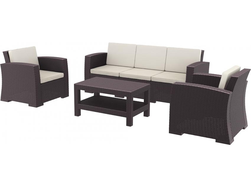 Monaco Lounge Set XL with Cushions - Image 7