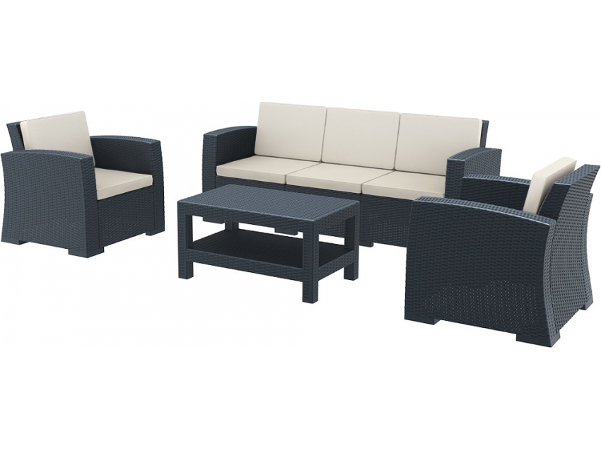 Monaco Lounge Set XL with Cushions - Image 8