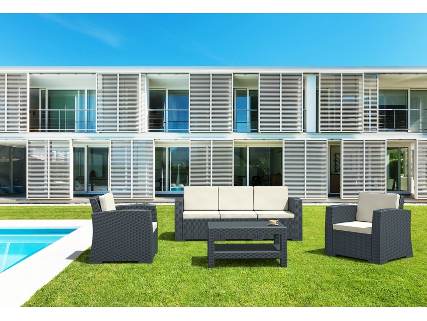 Monaco Lounge Set XL with Cushions - Image 3
