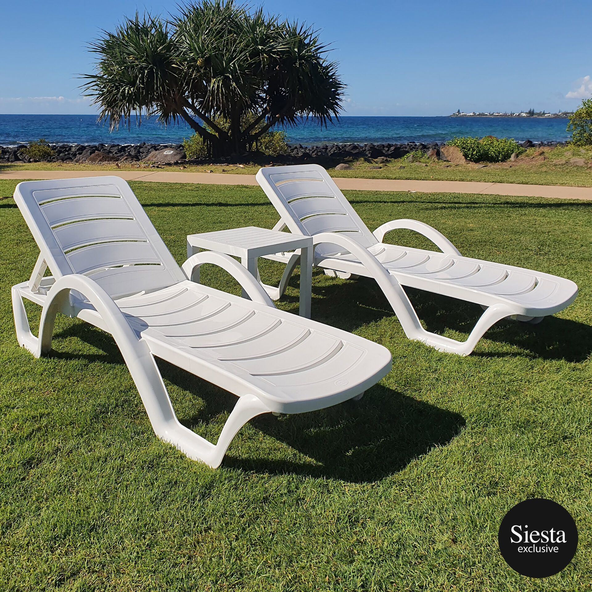 Havana Sunlounger 3 Piece Outdoor Setting (MOQ 2)
