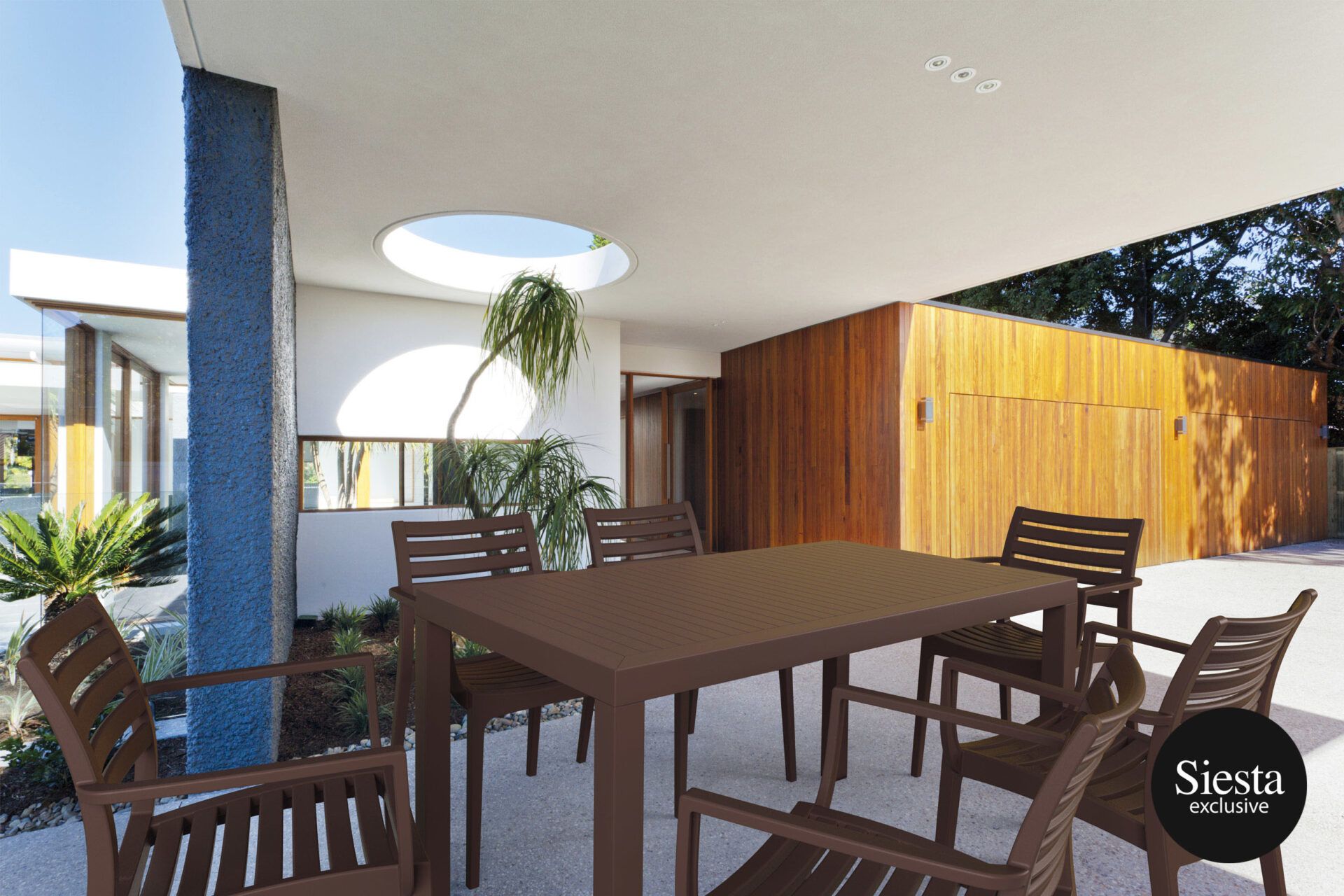 Artemis 7 Piece Outdoor Patio Dining Setting - Image 2