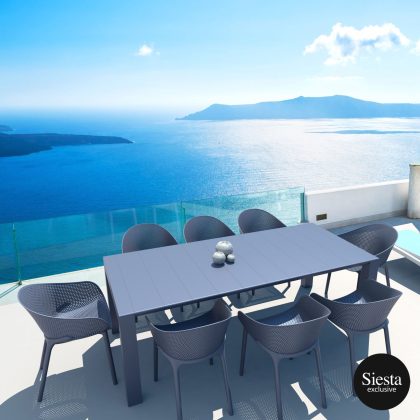 Vegas Outdoor 8 Seater Armchair Setting