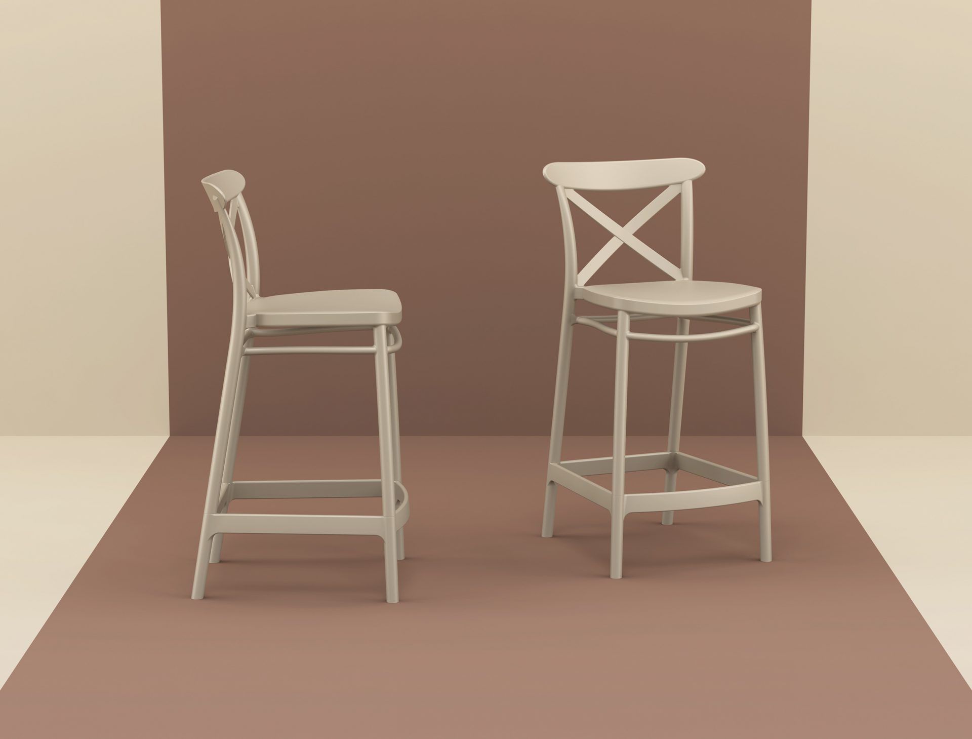 Cross Barstool 65 - Image 2