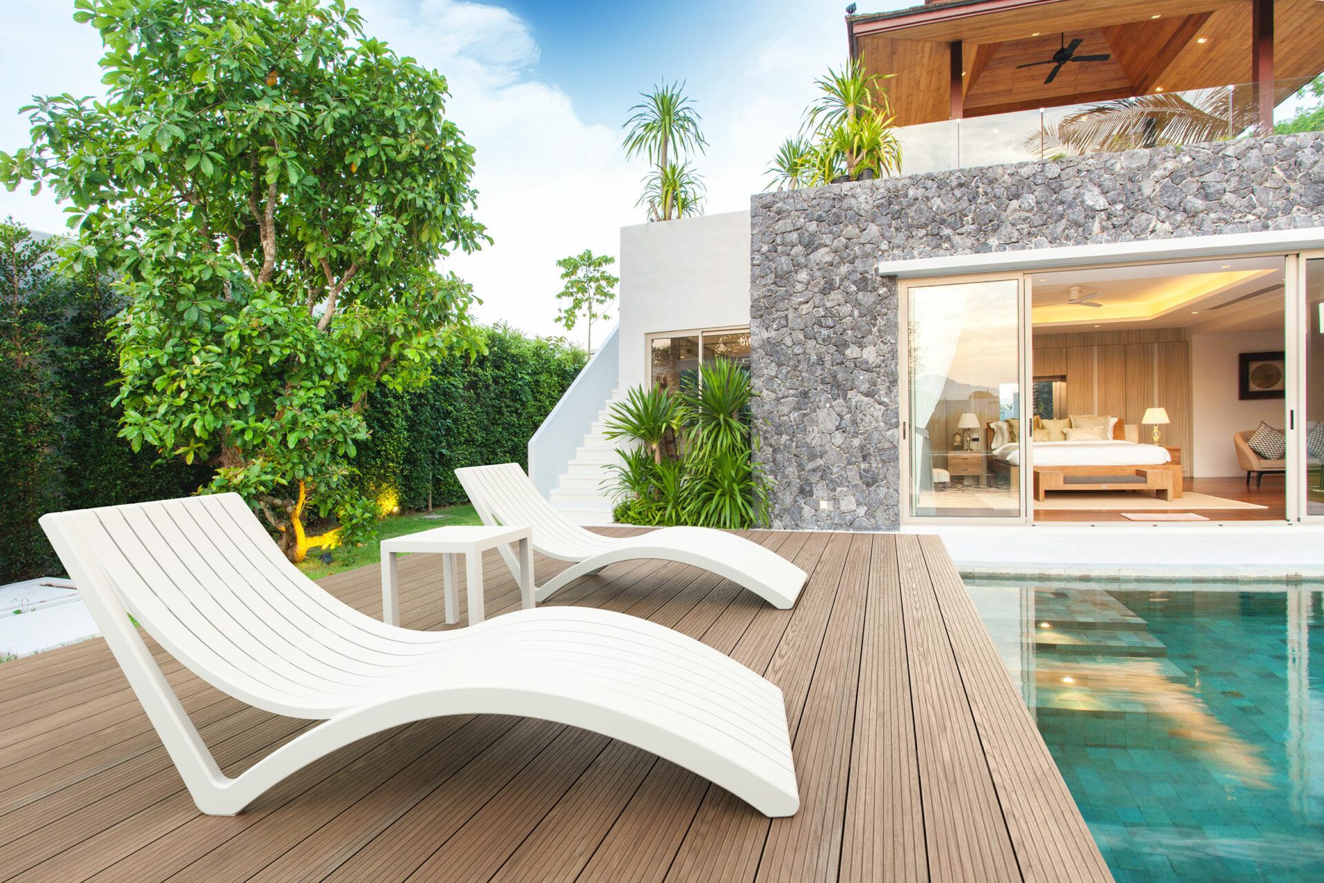 Slim Sunlounger - Image 4
