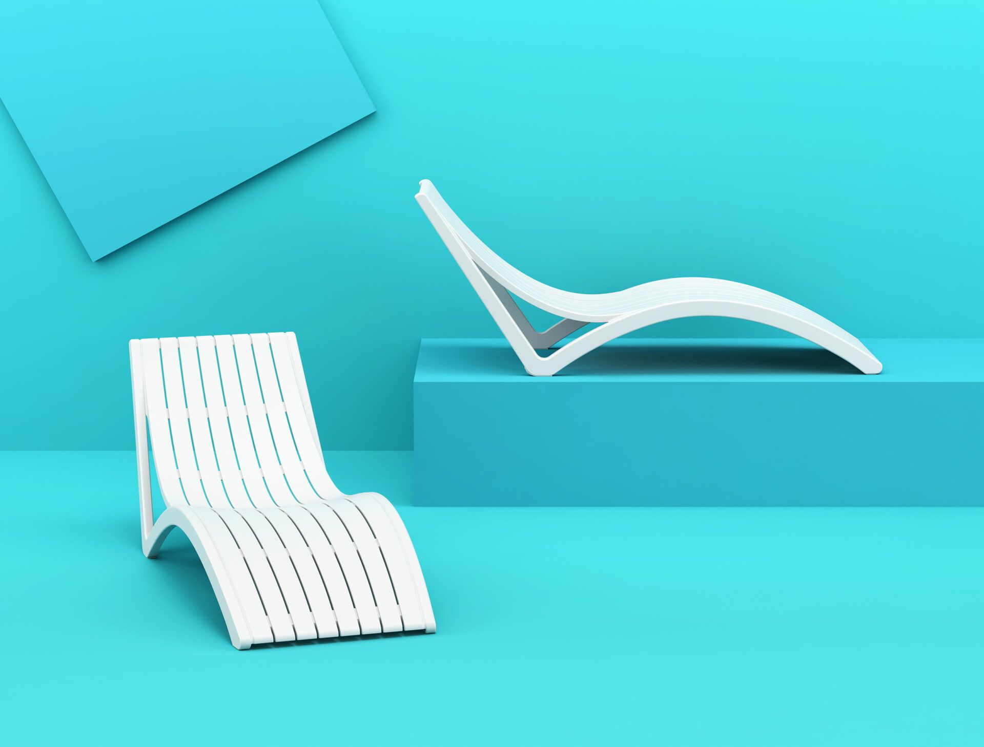 Slim Sunlounger - Image 2