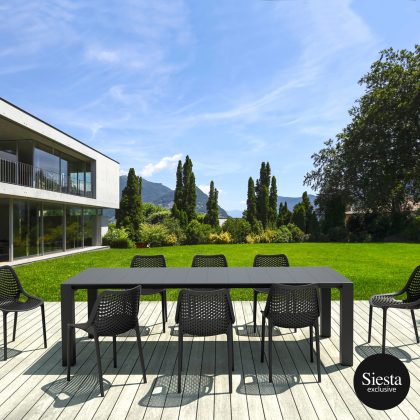 Vegas 8 Seater Dining Set with Air ChairB.