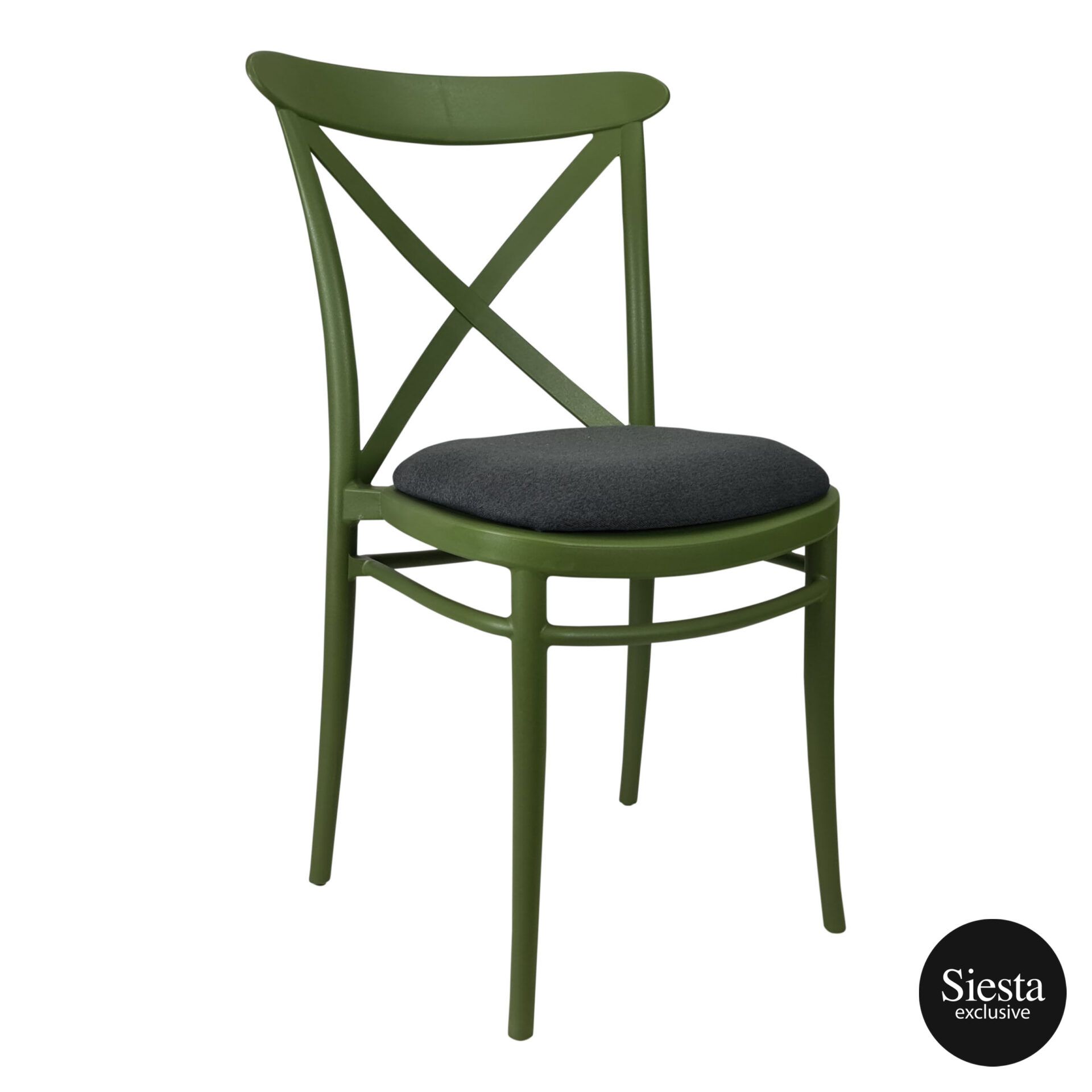 Cross Chair with Cushion - Image 17