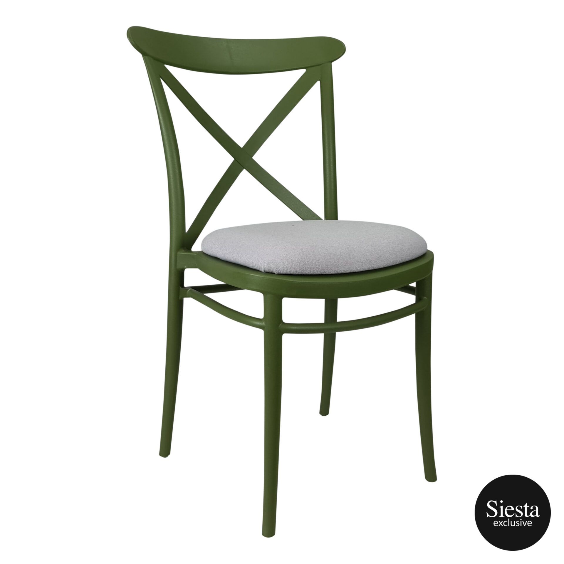 Cross Chair with Cushion - Image 15