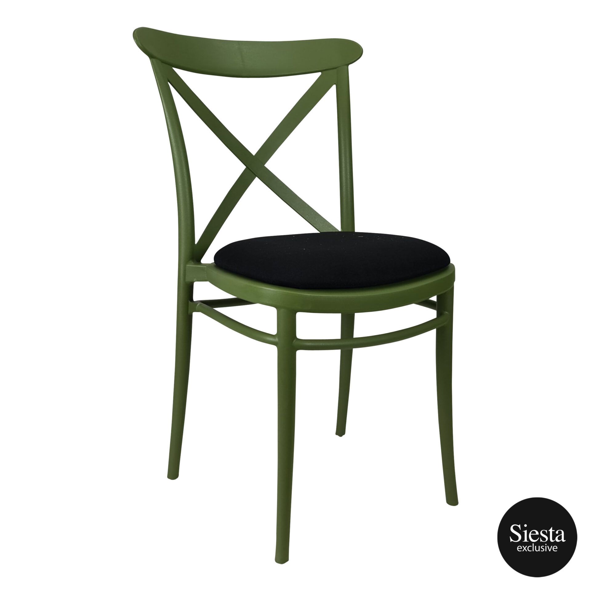 Cross Chair with Cushion - Image 13