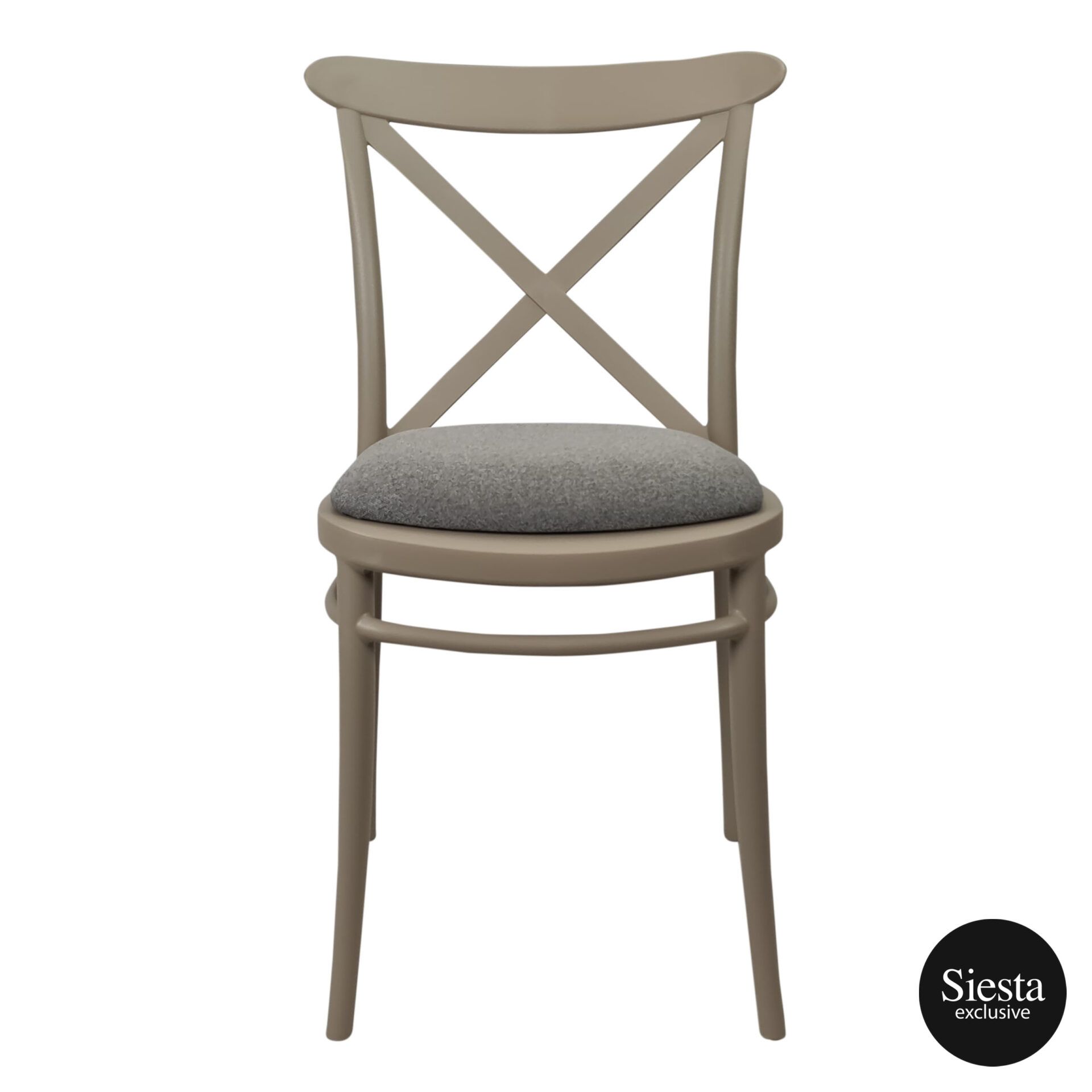 Cross Chair with Cushion - Image 12