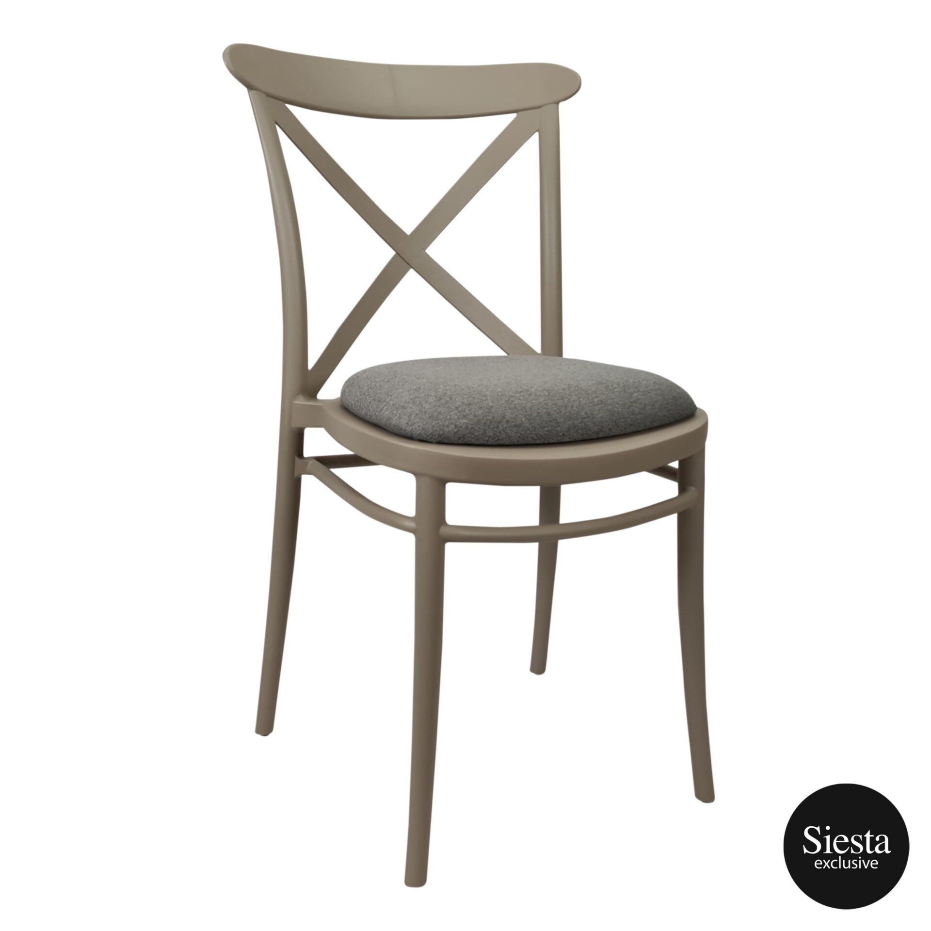 Cross Chair with Cushion - Image 11