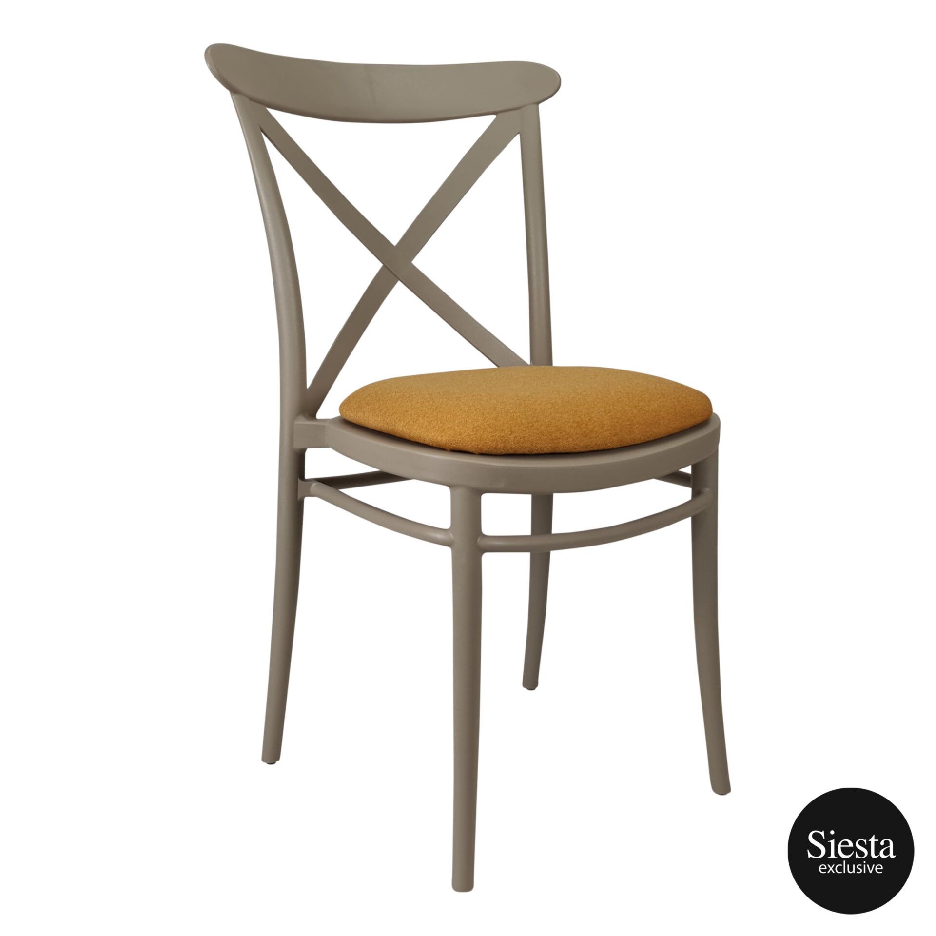 Cross Chair with Cushion - Image 7