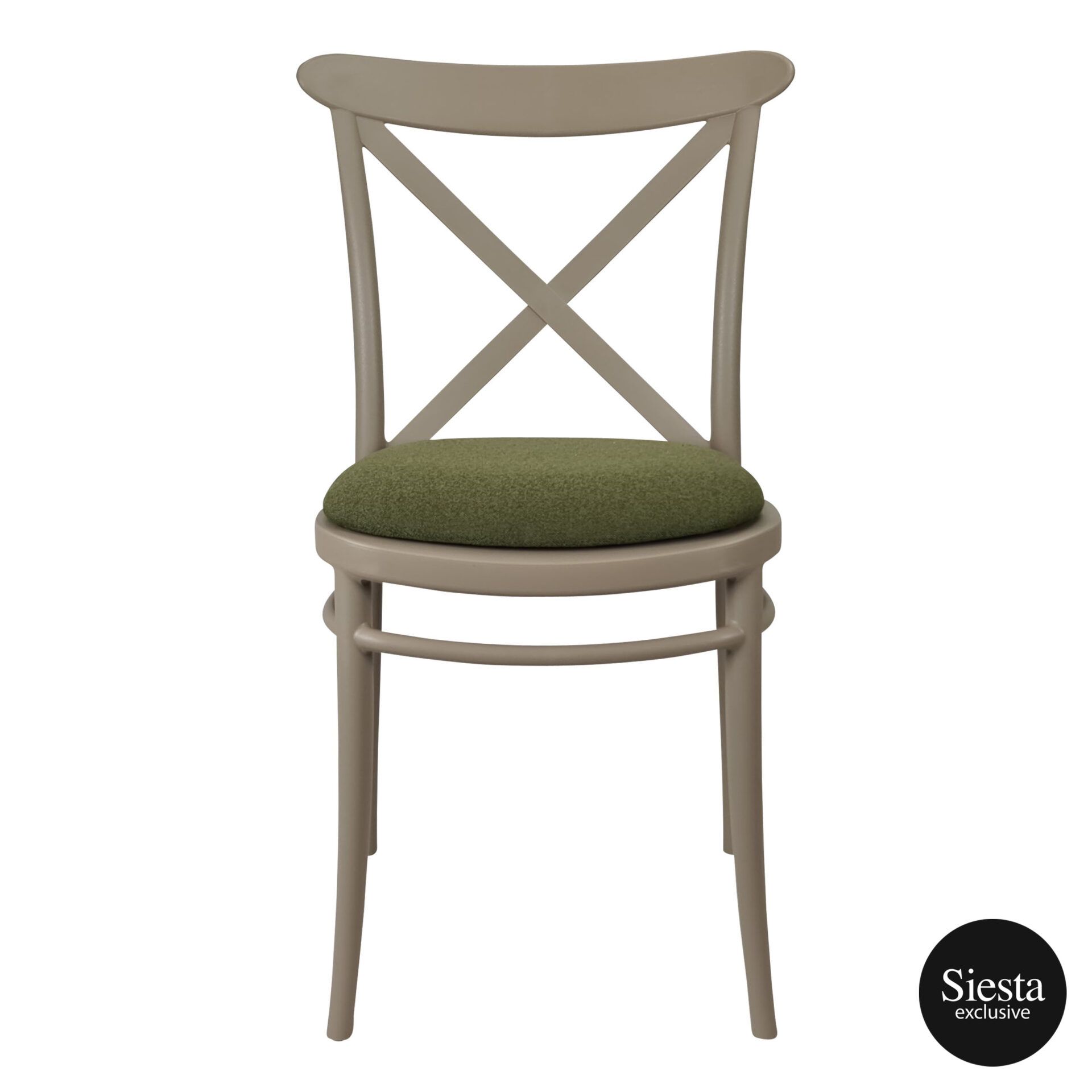 Cross Chair with Cushion - Image 6