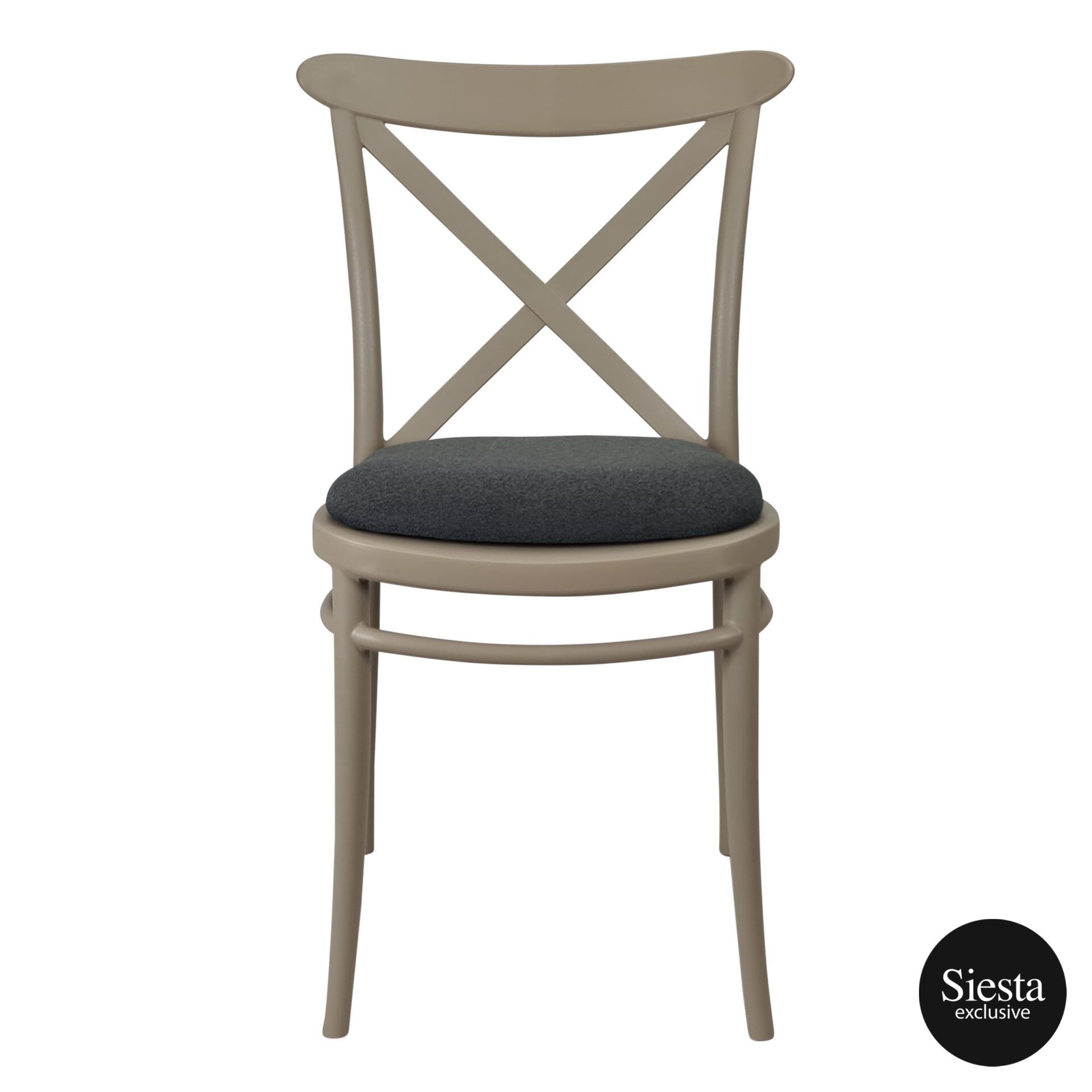 Cross Chair with Cushion - Image 4