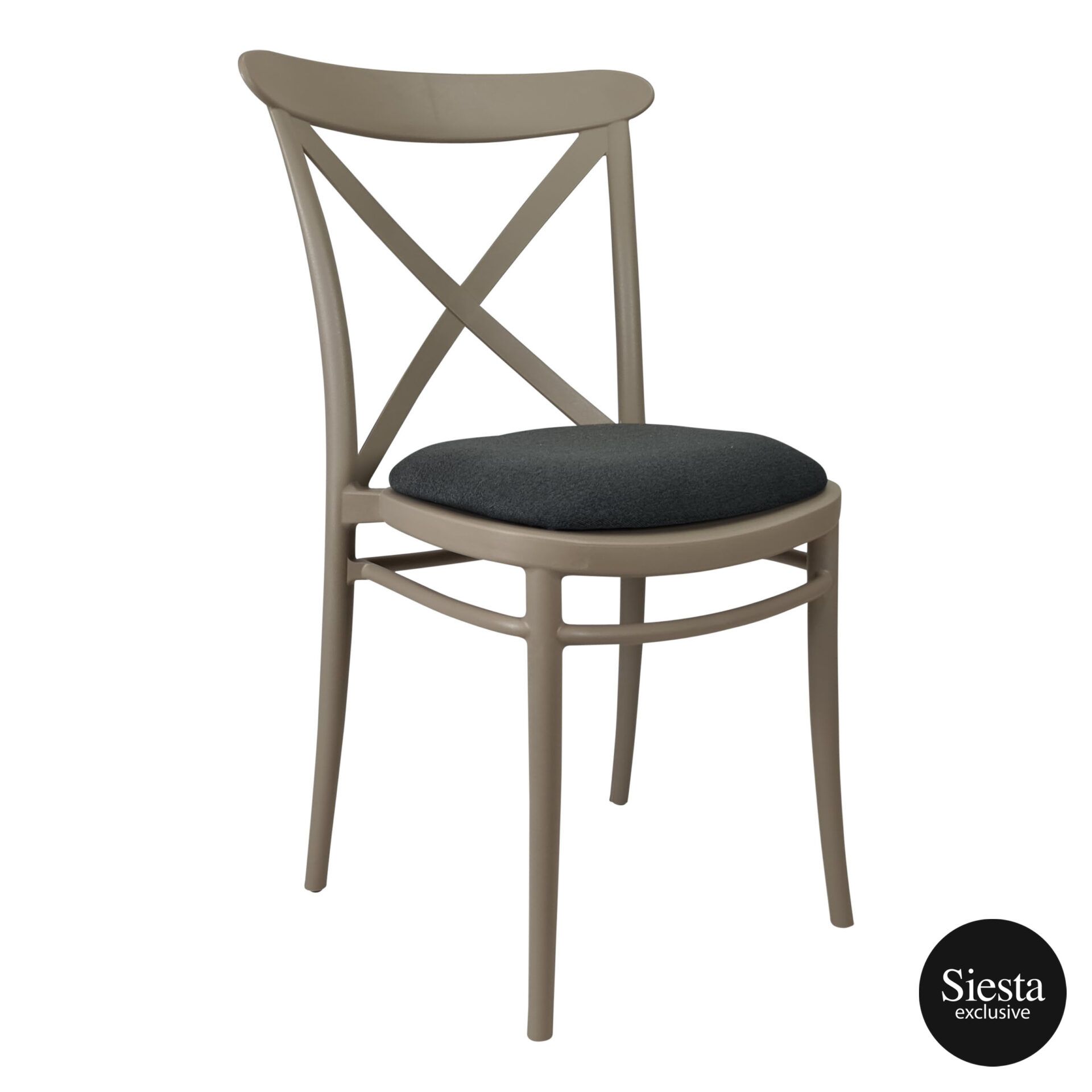 Cross Chair with Cushion - Image 3