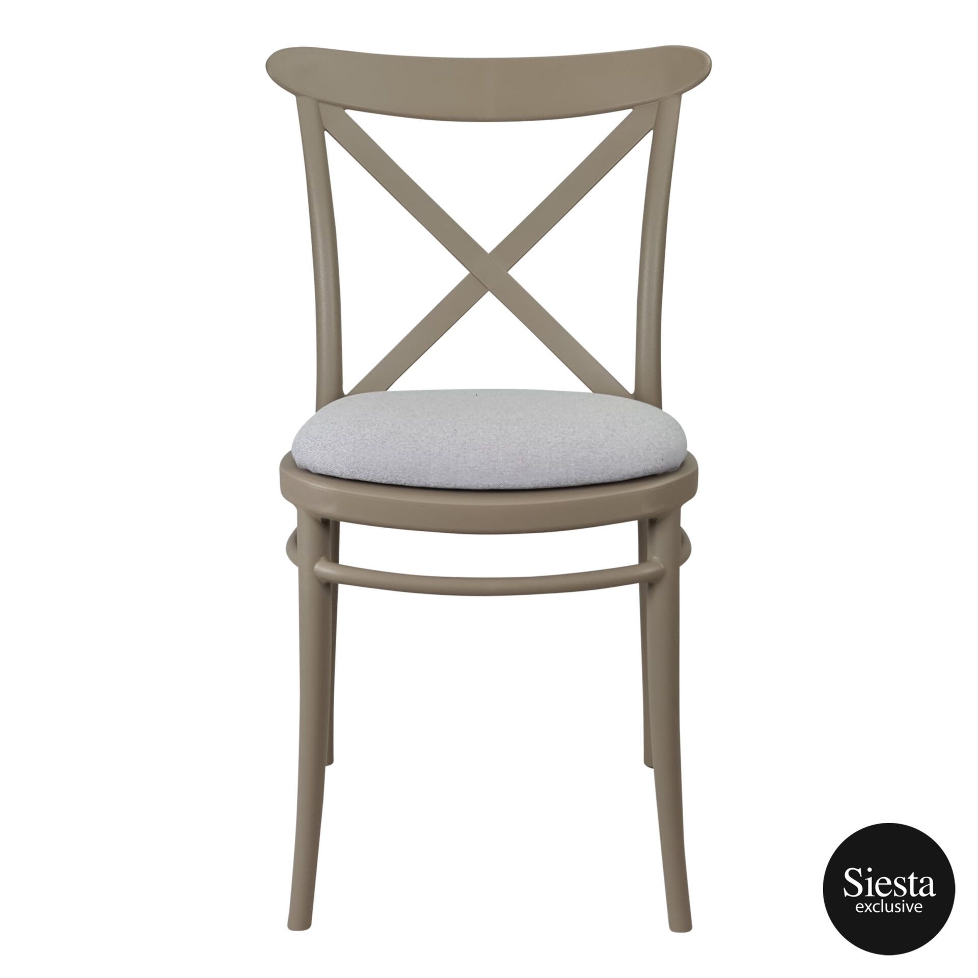 Cross Chair with Cushion - Image 2