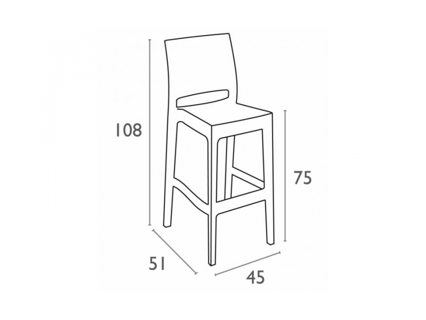 Jamaica Barstool - Image 44