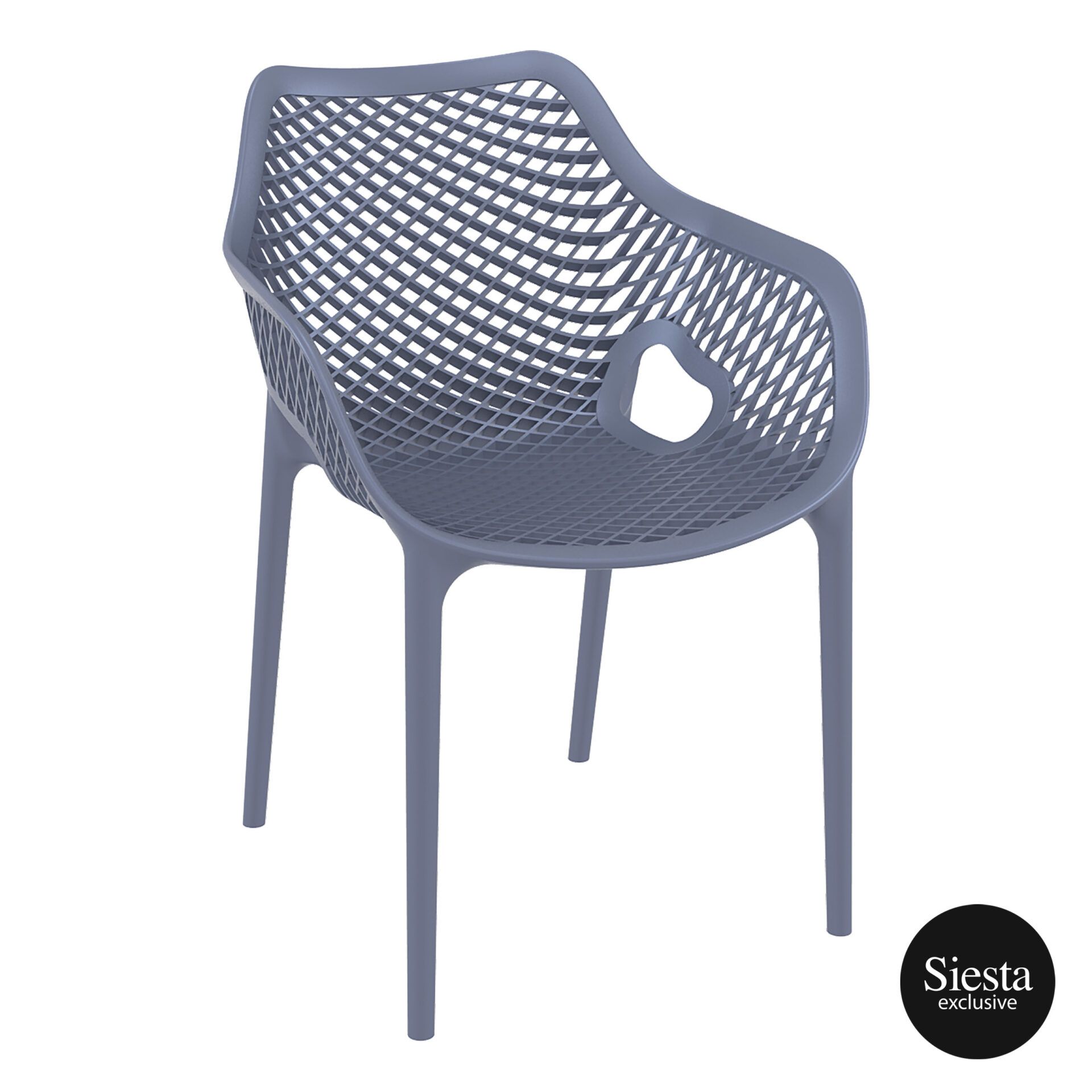 Vegas 10 Seater Dining Set with Air XL ArmchairB - Image 9