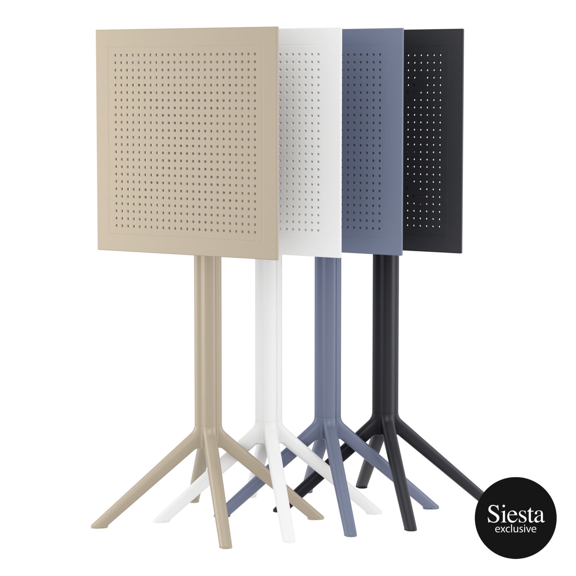 Sky Bar Table 3 Piece Set with Marcel 75 Barstools - Image 13