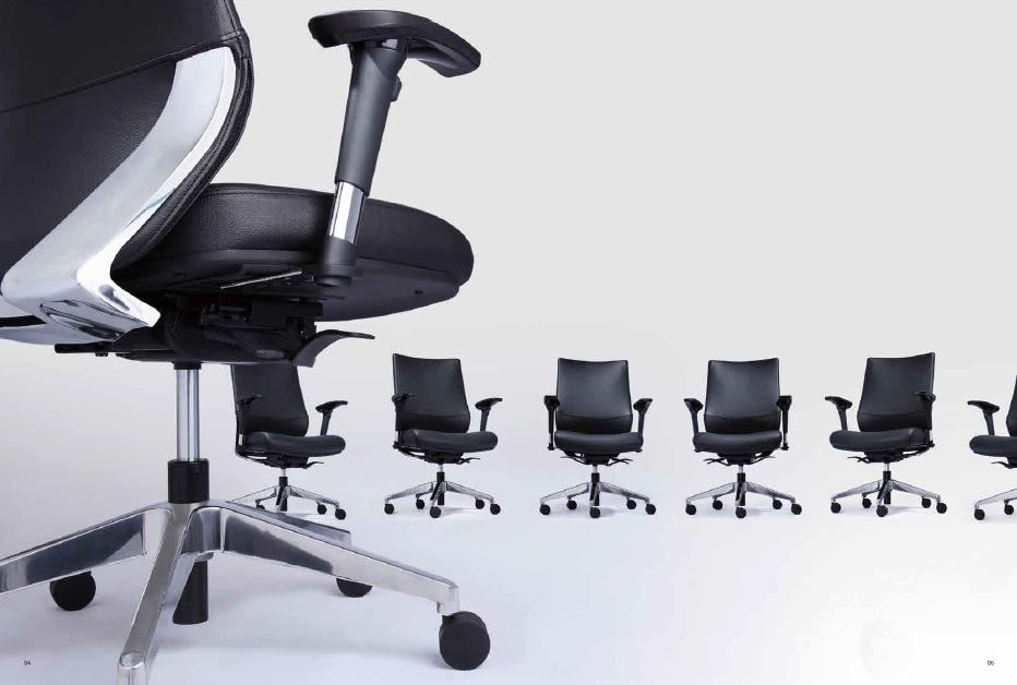 Burton Leather Chair - Image 6