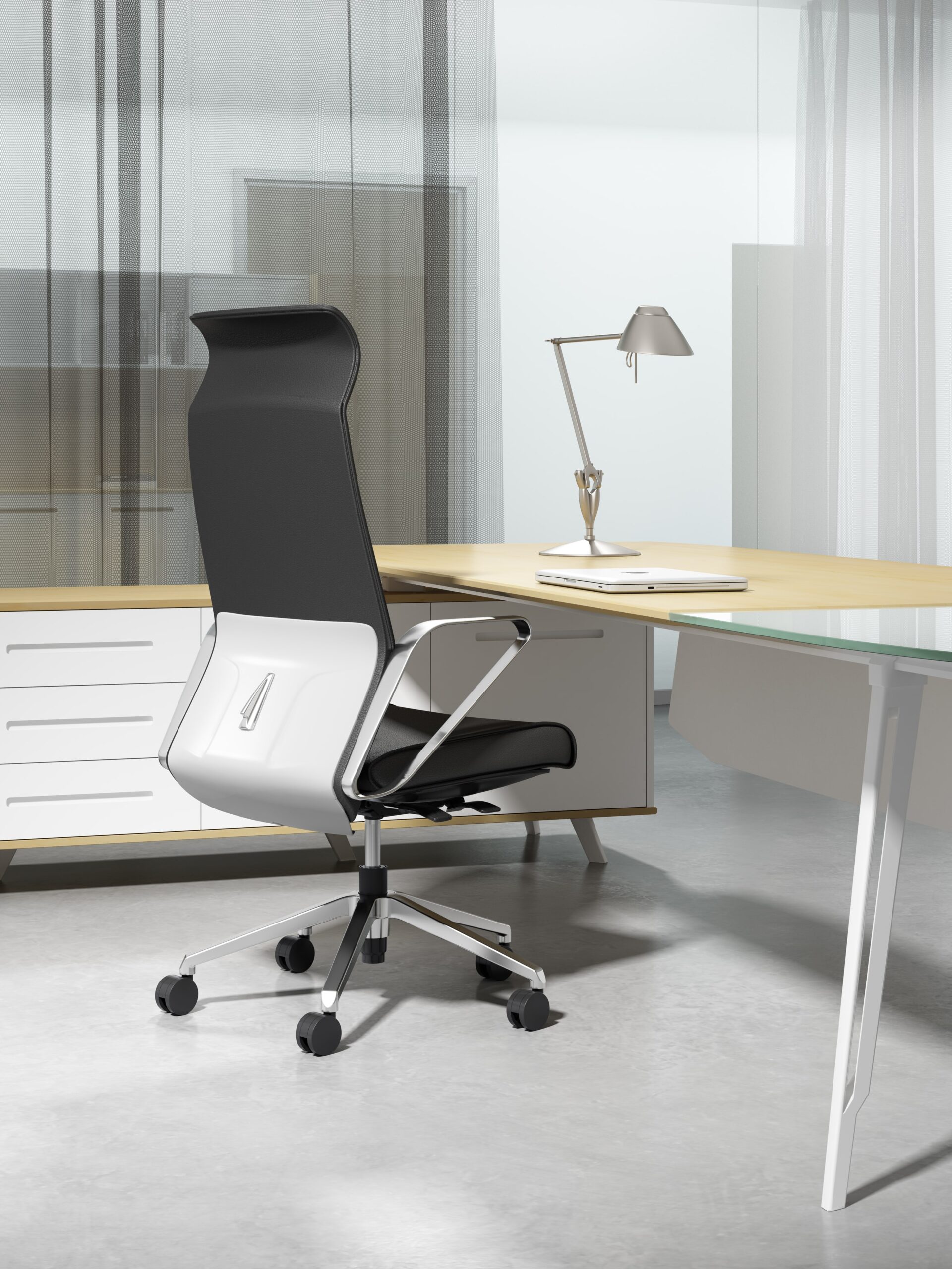 Dustin Leather Chair – High Back - Image 5